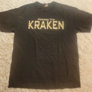 Clash of the Titans "Release The Kraken" T-Shirt Black - Large